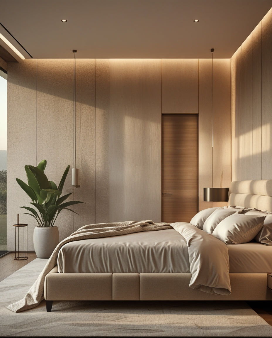 Custom Upholstered Bed