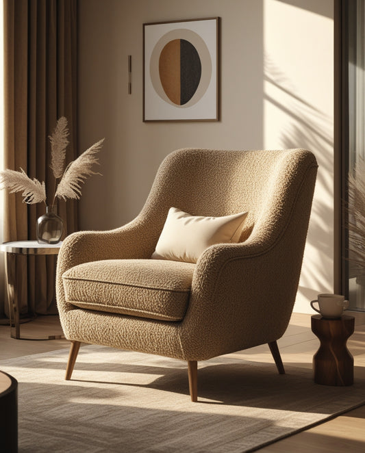 Nice armchair in your cozy living room Dubai